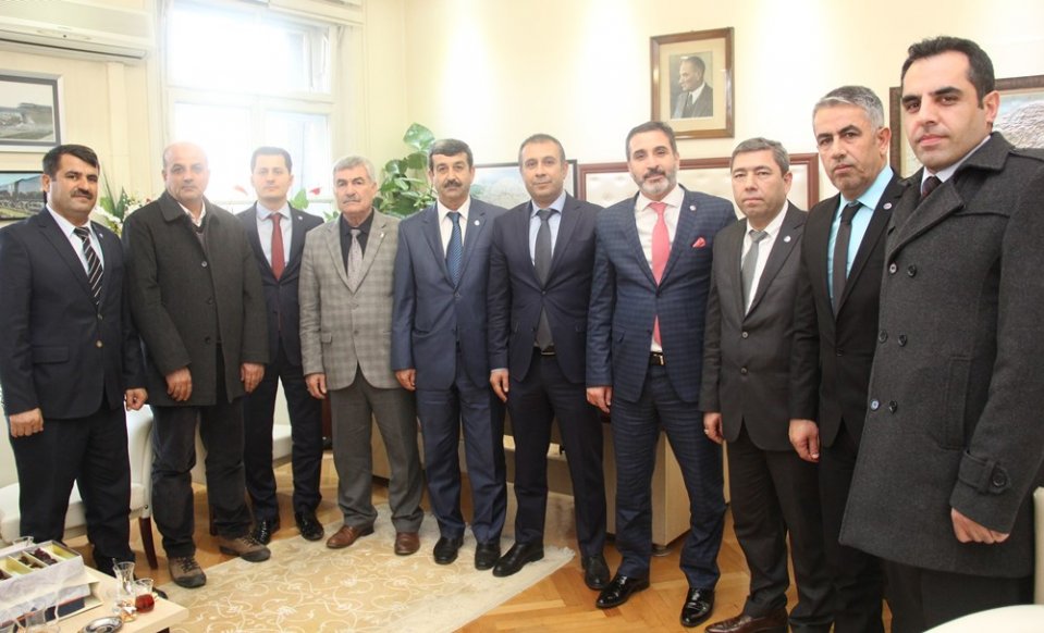 CANKESEN TCDD GENEL MÜDÜRLÜĞÜNDE ZİYARETLERDE BULUNDU