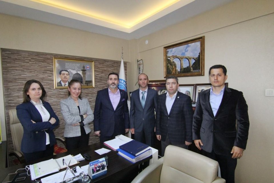 TÜRKİYE HAVACILIK BİLGİ YÖNETİMİ DERNEĞİNDEN SENDİKAMIZA ZİYARET