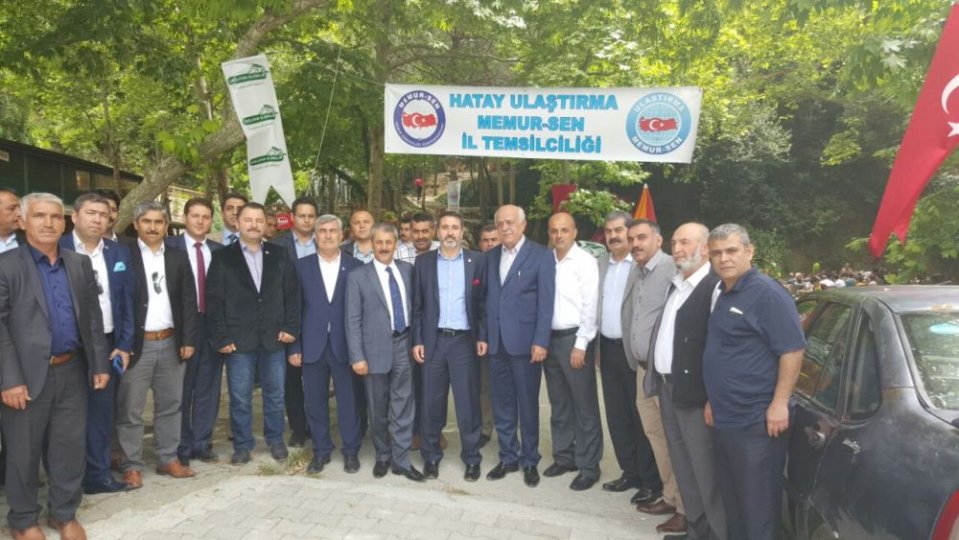 ULAŞTIRMA MEMUR-SEN HATAY  ÜYELERİ VE AİLELERİ PİKNİKTE BULUŞTU