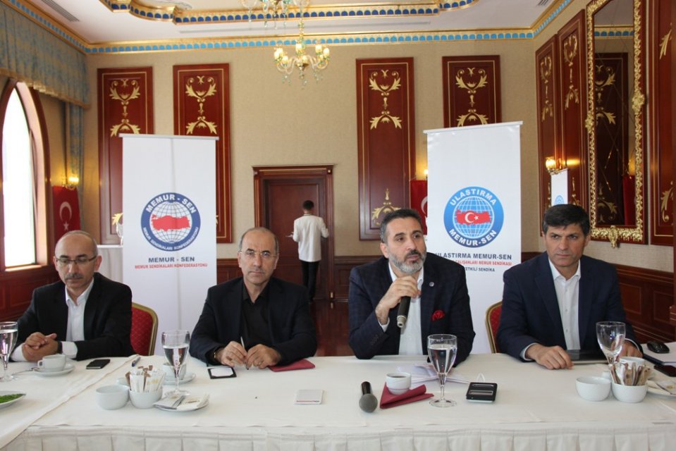 TCDD GENEL MÜDÜRÜ İSA APAYDIN BAŞKANLAR KURULU TOPLANTIMIZA KATILDI