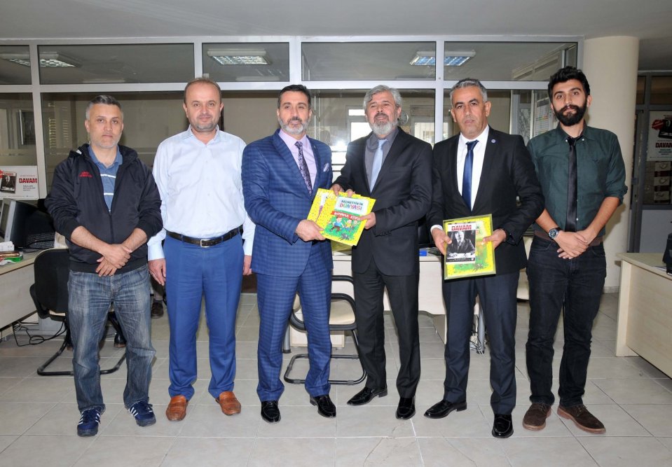 GENEL BAŞKAN CANKESEN MİLLİ GAZETEYİ ZİYARET ETTİ