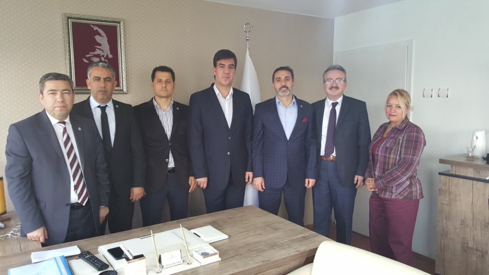 CANKESEN VE GENEL BAŞKAN YARDIMCILARI EN-KAMU-DERE HAYIRLI OLSUN ZİYARETİNDE BULUNDULAR