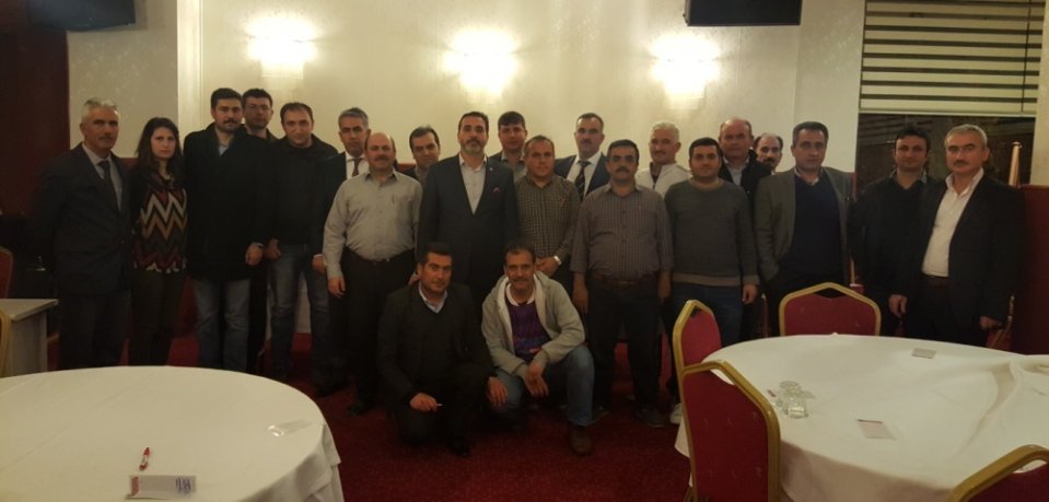 CANKESEN BAŞKENT ÖĞRETMEN EVİNDE TCDD KURSİYERLERİ İLE BİR ARAYA GELDİ