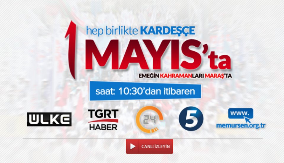 Memur-Sen 1 Mayıs ve Sendikal Örgütlenme Raporunu Açıkladı