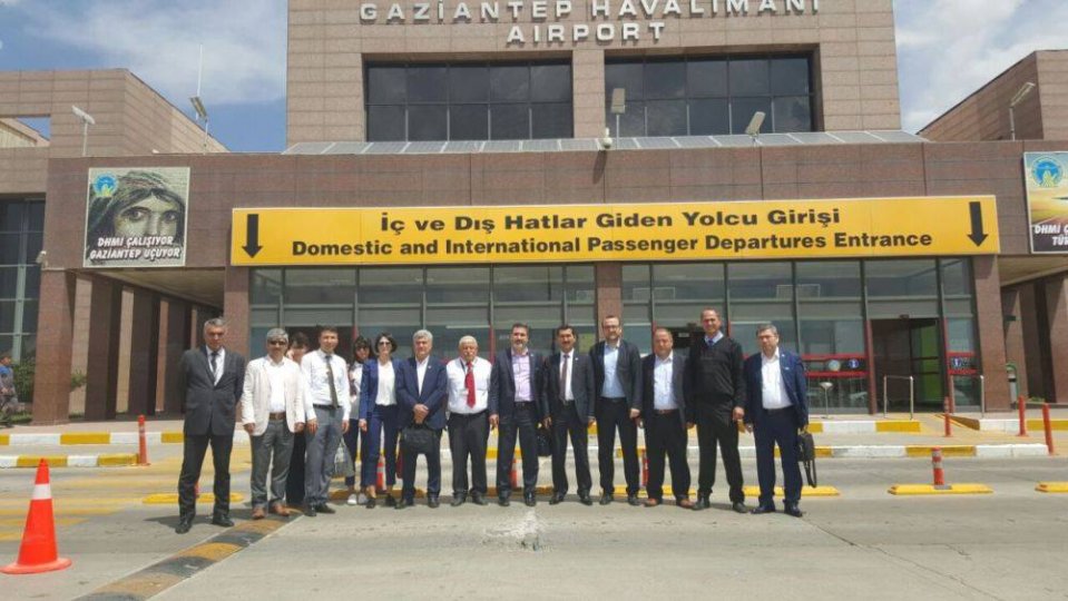 CANKESEN GAZİANTEP HAVALİMANINI ZİYARET ETTİ