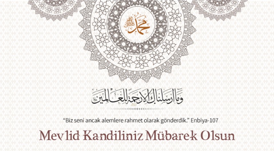 Mevlid Kandili, Zulümlerin Son Bulmasına Vesile Olsun