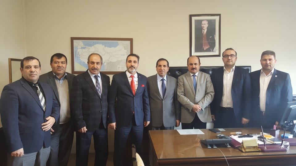 CANKESEN TCDD 2 BÖLGE MÜDÜRLÜĞÜNDE ÇEŞİTLİ ZİYARETLERDE BULUNDU