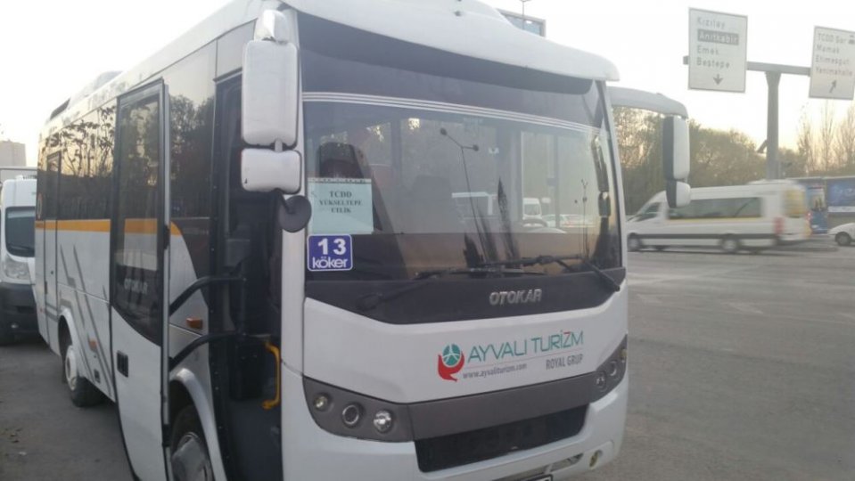 TCDD GENEL MÜDÜRLÜĞÜ VE 2 BÖLGE MÜDÜRLÜĞÜ ÇALIŞANLARINA SERVİS HİZMETİ SAĞLANDI