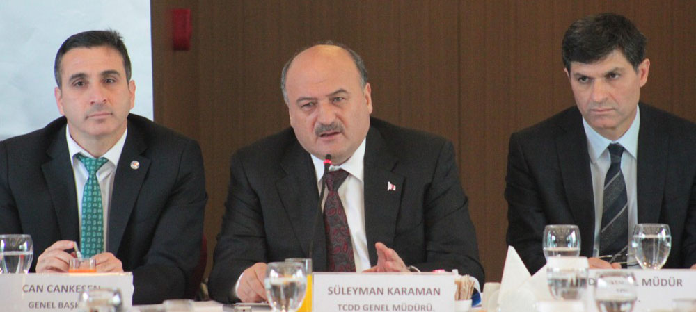 TCDD Genel Müdürü Süleyman Karaman Şube Başkanları ve İl Temsilcileriyle Yapılan Toplantıya Katıldı.