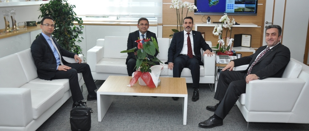 Cankesen'den DHMİ Genel Müdürlüğüne Atanan Serdar Huseyin Yıldırıma Hayırlı Olsun Ziyareti