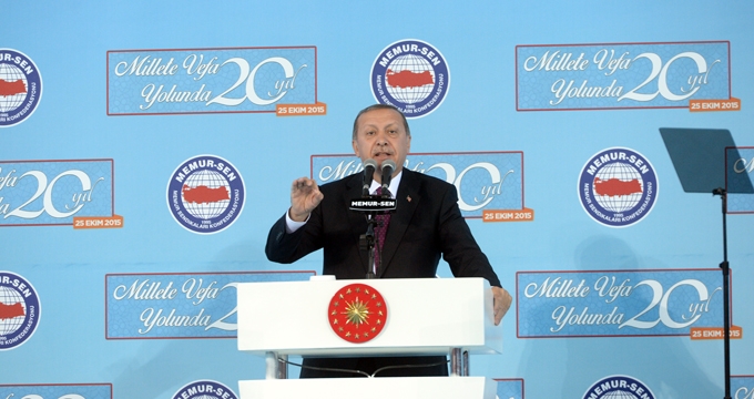 Erdoğan: Memur-Sen olmasaydı, 28 Şubat'ı Çok Daha Ağır Yaşardık