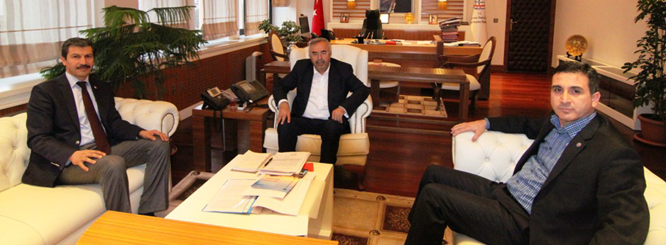 Genel Başkan Cankesen Müsteşar Habib Soluk'u Ziyaret Etti.
