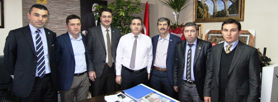 Demiryolu Meslek Okulu Mezunlarından Ulaştırma Memur-Sen'e Ziyaret.