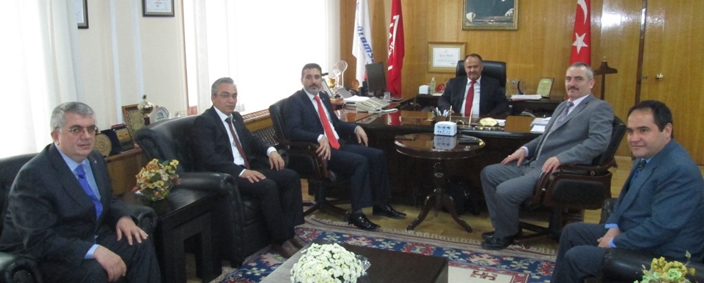 Cankesen, TÜLOMSAŞ Genel Müdür Hayri Avcıyı Ziyaret Etti