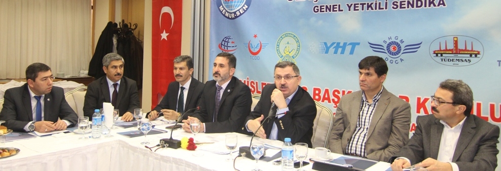 Ulaştırma Memur-Sen Başkanlar Kurulu Toplantısı Yapıldı.