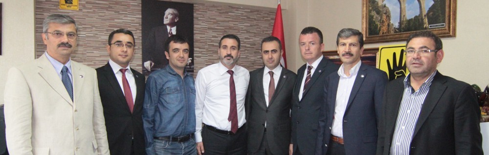 Antalya Şube Genel Başkan Cankesen'i Ziyaret Etti.