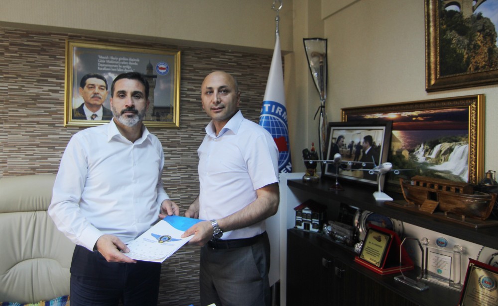 HAVALİMANI GÜVENLİK MEMURLARI DERNEĞİ CANKESEN'E TALEPLERİNİ İLETTİ