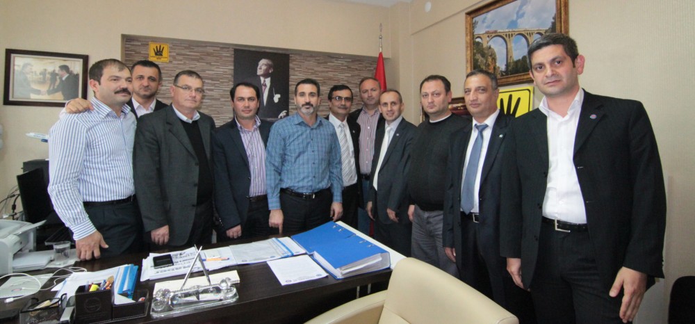 Samsun Şube Genel Başkan Cankeseni Ziyaret Etti.