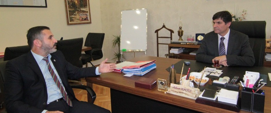 Cankesen TCDD Genel Müdür Yardımcısı Adem Kayışı Ziyaret Etti.