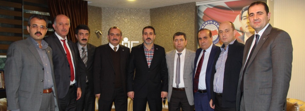 Ulaştırma Memur-Sen'den Büro Memur-Sen'e Ziyaret.