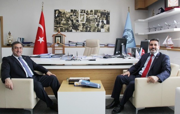 GENEL BAŞKAN CANKESEN, DHMİ GENEL MÜDÜRÜ YILDIRIM İLE BİR ARAYA GELDİ