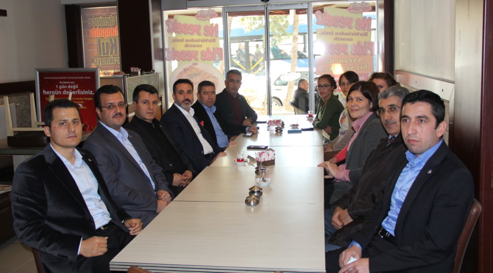 CANKESEN ANKARA 3 NOLU ŞUBE KADINLAR KOMİSYONUN DÜZENLEDİĞİ TOPLANTIYA KATILDI