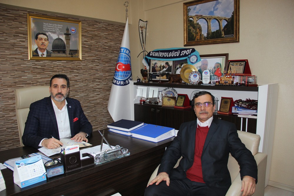 SAMSUN ŞUBE'DEN SENDİKAMIZA ZİYARET