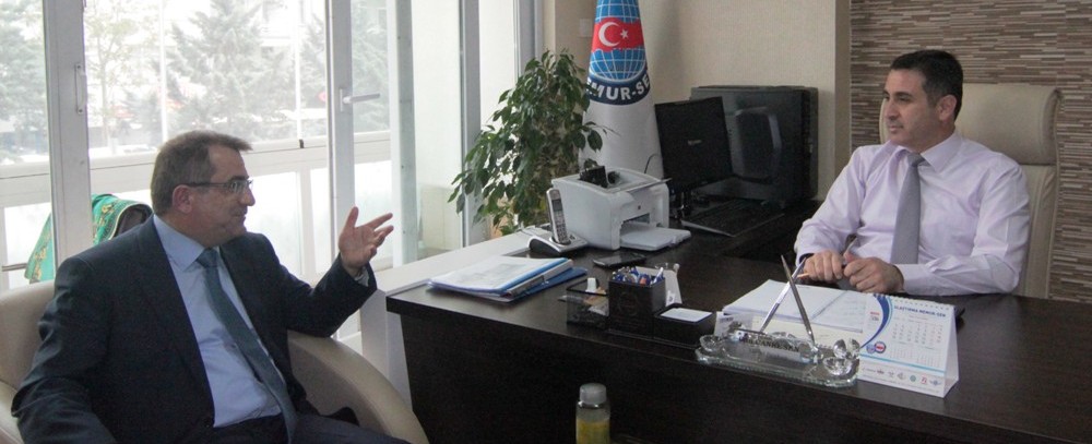 TÜDEMSAŞ GENEL MÜDÜRÜN'DEN ULAŞTIRMA MEMUR-SEN'E ZİYARET.