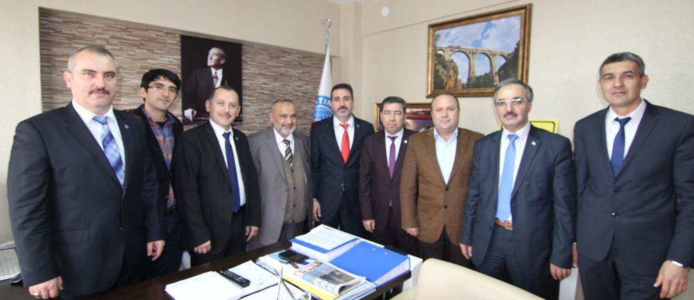 Eski Milletvekili Şevki Yılmaz ve Kocaeli Memur-Sen İl Başkanı Mehmet Akkuş Sendikamızı Ziyeret Etti.