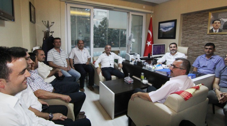 ANKARA 2 NOLU ŞUBEDEN GENEL BAŞKAN CANKESENE HAYIRLI OLSUN ZİYARETİ