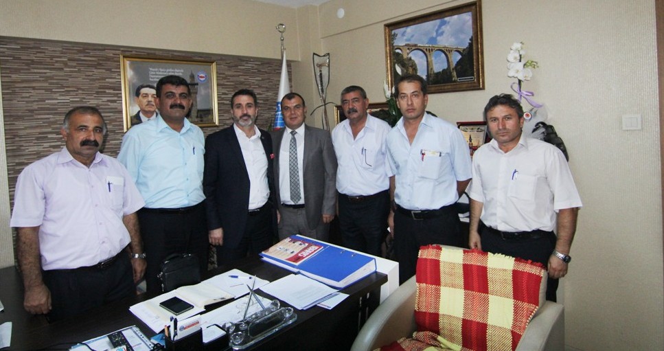 DEKAD YÖNETİMİNDEN CANKESENE HAYIRLI OLSUN ZİYARETİ
