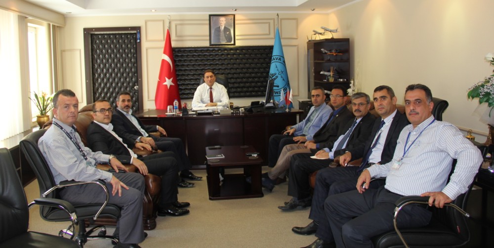 CANKESEN ANTALYA HAVALİMANINI ZİYARET ETTİ