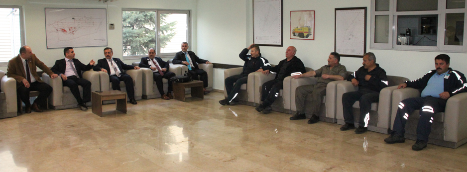 Genel Başkan Cankesen Esenboğa Havalimanı İş Yerlerini Ziyaret Etti.