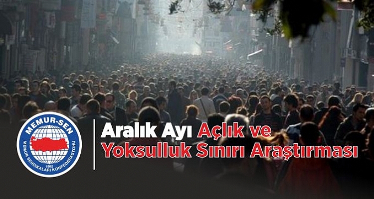 Memur-Sen Açlık ve Yoksulluk Sınırını Açıkladı