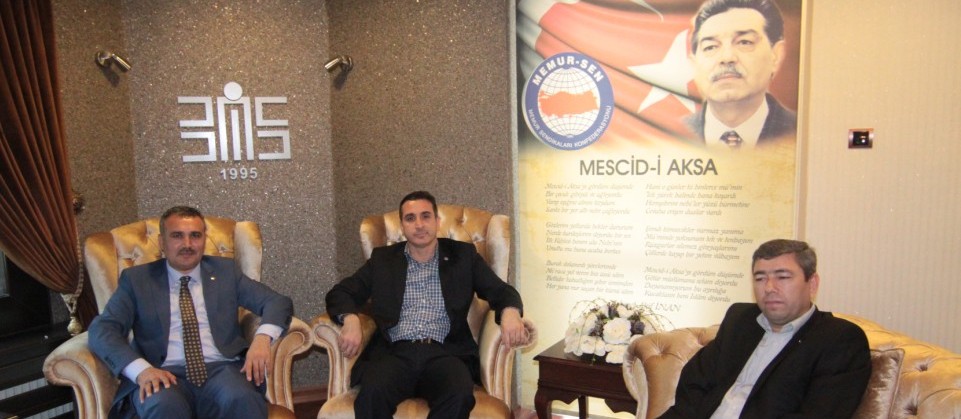 Ulaştırma Memur-Sen'den Büro Memur-Sen'e Hayırlı Olsun Ziyareti.