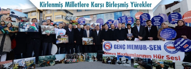 Genç Memur-Sen’den BM Önünde Protesto Eylemi.