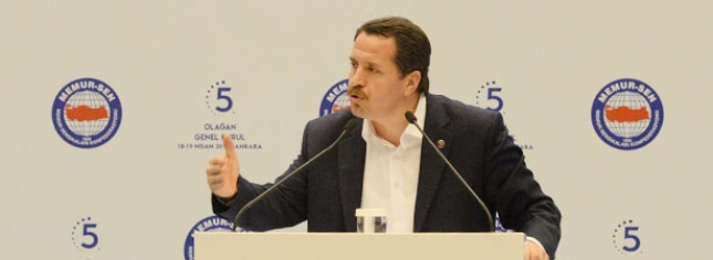 Yalçın: Memur-Sen’i Büyütmeye, Türkiye’ye Hizmet Etmeye Devam Edeceğiz