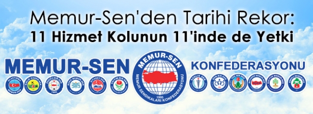 Memur-Sen'den Tarihi Rekor.