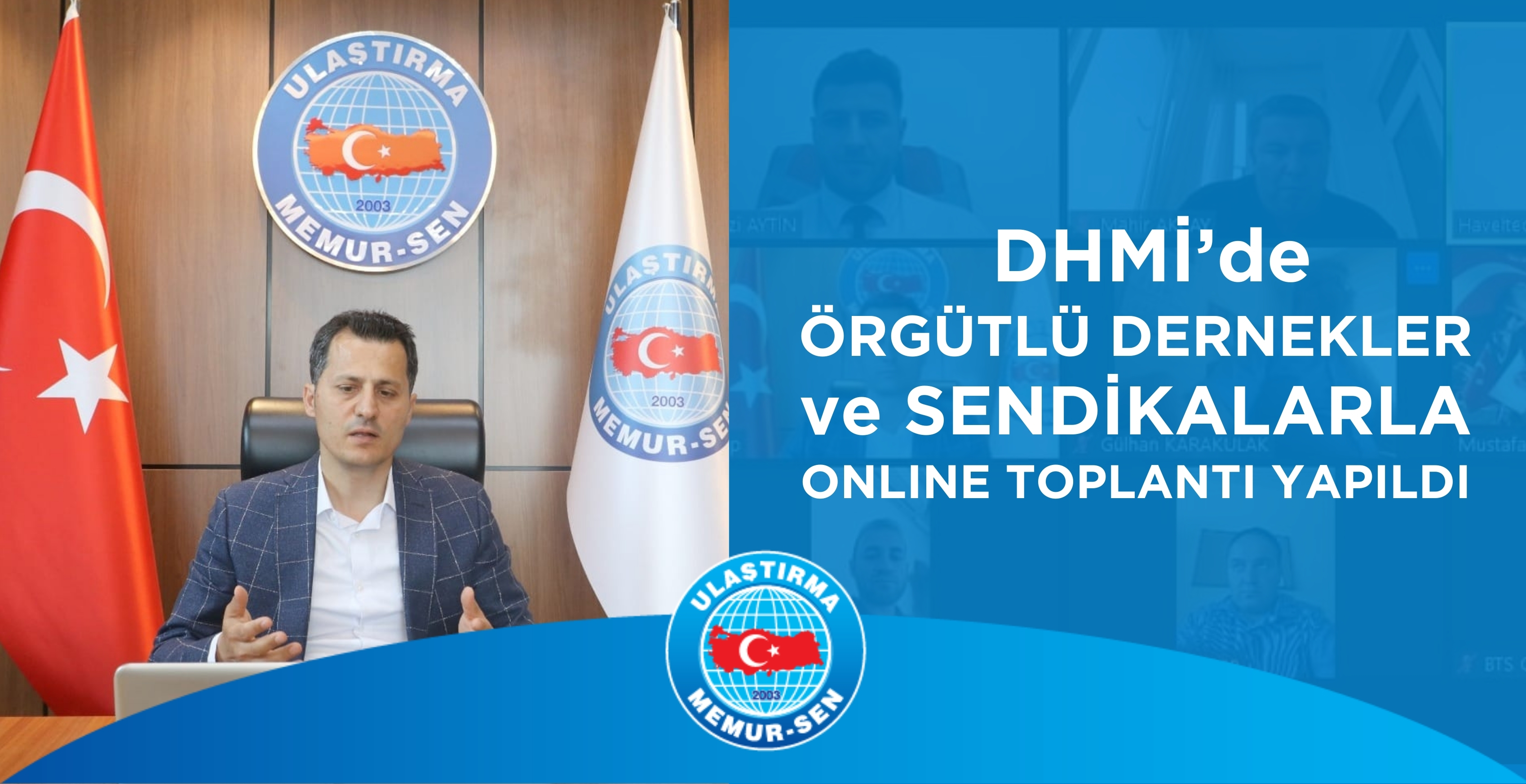 DHMİ’de Örgütlü Dernekler ve Sendikalarla Online Toplantı Yapıldı